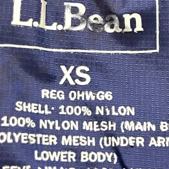L.L. BEAN GORE-TEX Hooded Shell Jacket XS - Picture 4 of 7